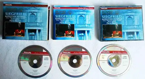 3CD Box Richard Wagner Edition: Siegfried (Philips) 1992