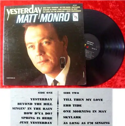 LP Matt Monro: Yesterday