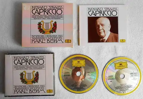 2CD Box Karl Böhm: Richard Strauss - Capriccio (DGG) 