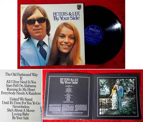 LP Peters & Lee: By Your Side (Philips 6308 192) UK 1973