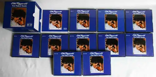 20 CD Box Ella Fitzgerald: The Pablo Years (Zyx)