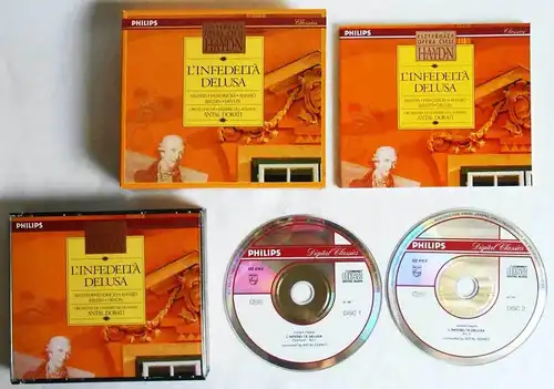 2 CD Box Haydn: L`Infedelta Delusa - Antal Dorati (Philips)