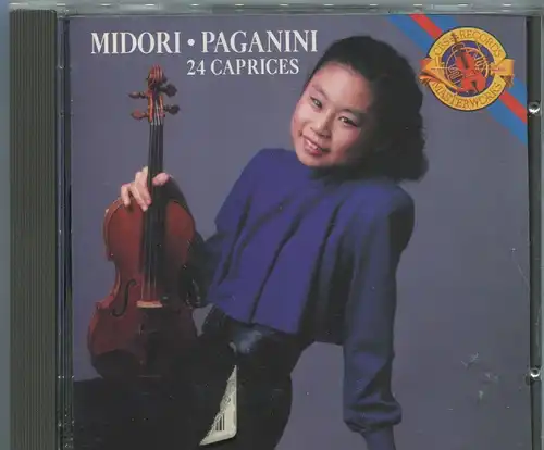 CD Midori: Paganini 24 Caprices (CBS Masterworks) 1989