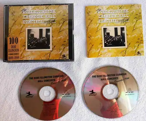 2CD Box Duke Ellington: Carnegie Hall Concert 1944 (Zyx) 1999