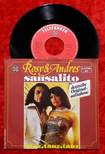Single Rosy & Andres: Sausalito (Telefunken 611796 AC) D 1975