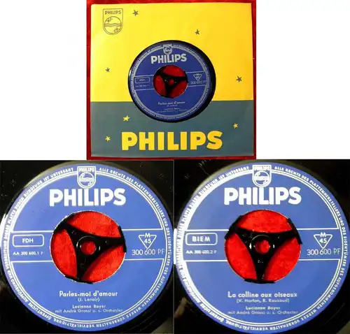 Single Lucienne Boyer: Parlez-moi d´amour (Philips 300 600 PF) D