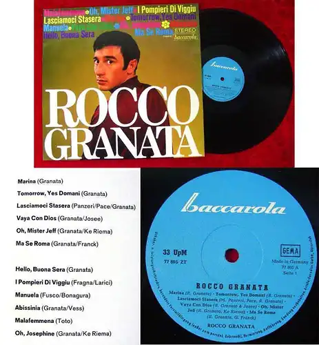 LP Rocco Granata (Baccarola 77 805 ZT)