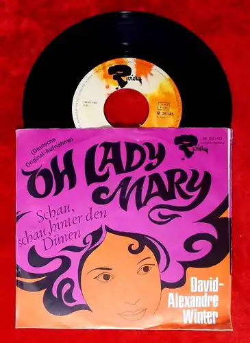 Single David Alexandre Winter: Oh Lady Mary (dt. Version) (Riviera M 25 145) D69