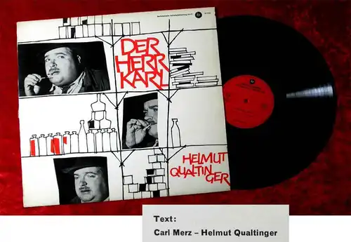 LP Helmut Qualtinger: Der Herr Karl (Bertelsmann Schallplattenring 51133) D