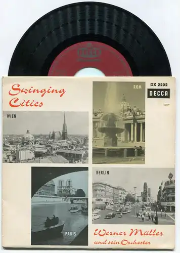 EP Werner Müller: Swinging Cities (Decca DX 2202) D