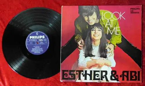 LP Esther & Abi Ofarim: Look At Me (Philips 77 611) Clubsonderauflage D 1968