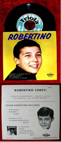 EP Robertino: Torna a Surriento + 3 (Triola TEP 28) D