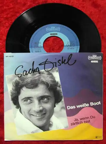 Single Sacha Distel: Das weisse Boot (Intercord 110 121) D 1982