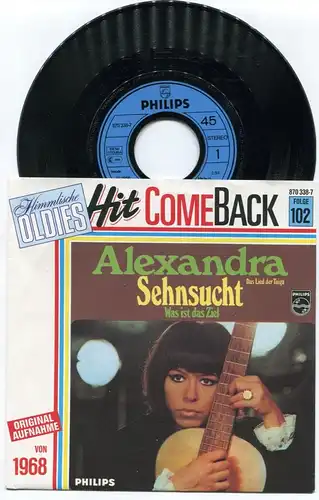 Single Alexandra: Sehnsucht (Philips Hit Comeback Serie) D