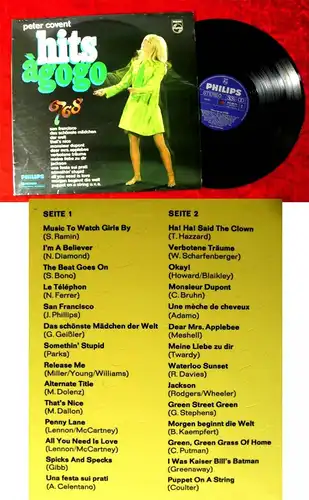 LP Peter Covent: Hits á gogo 67/68 (Philips 844 300 PY) D 1967