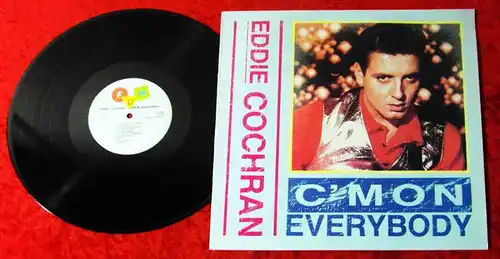 LP Eddie Cochran: C´Mon Everybody (Fun 9044) Belgium