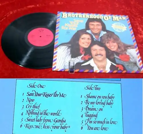 LP Brotherhood of Man: Save Your Kisses For Me