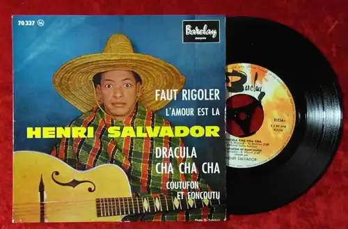 EP Henri Salvador: Faut Rigoler + 3 (Barclay 70337) Frankreich