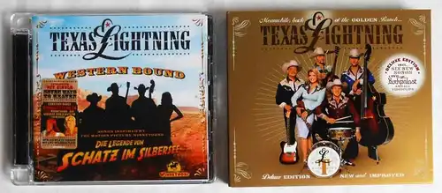 2 CD & DVD  Texas Lightning  - Sammlung -