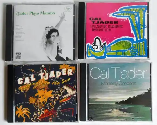 4 CD´s  Cal Tjader  - Sammlung -