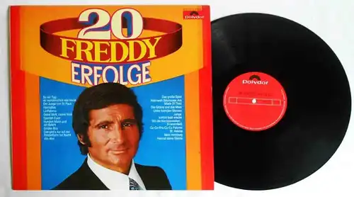 LP Freddy Quinn: 20 Erfolge (Polydor 2388 103) D