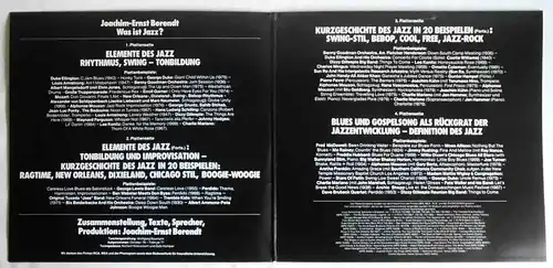 2LP Joachim Ernst Berendt - Was ist Jazz? (MPS 66.032-2) mit PR Facts