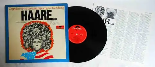 LP Haare - Deutschsprachige Uraufführung - (Polydor 249 266) Reiner Schöne