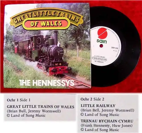 EP Hennessys Great Little Train of Wales Originalpressu