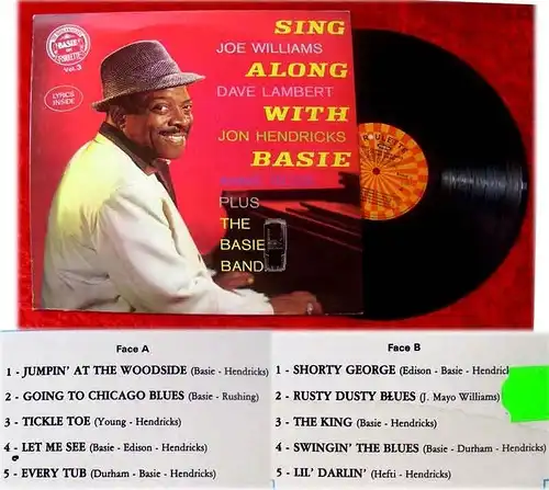 LP Lambert Hendricks & Ross: Sing along with Basie