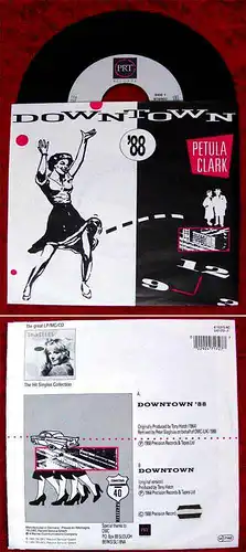 Single Petula Clark: Downtown ´88 (PRT 615 215) D 1989