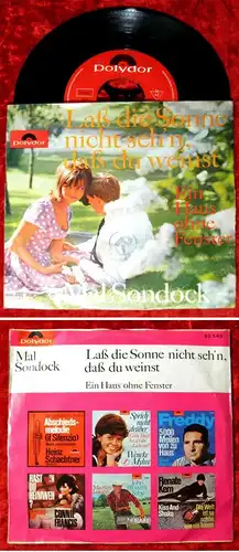 Single Mal Sondock: Laß die Sonne nicht seh´n, dass Du weinst (Polydor 52 549) D