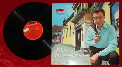 LP Peter Alexander singt Wiener Lieder (Polydor H 825) Clubsonderauflage