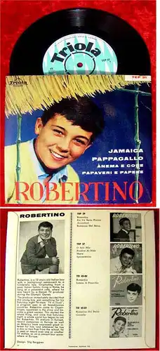 EP Robertino: Jamaica + 3 (Triola TEP 31) (Schweden)