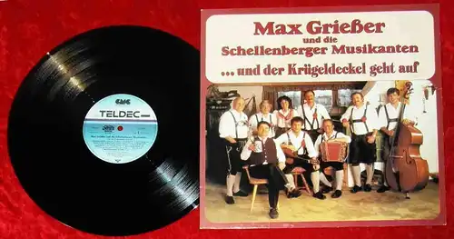 LP Max Grießer & Schellenberger Musikanten: ...und der Krügeldeckel geht auf D86