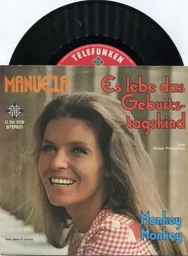 Single Manuela: Es lebe das Geburtstagskind (Telefunken U 56 209) D 1972