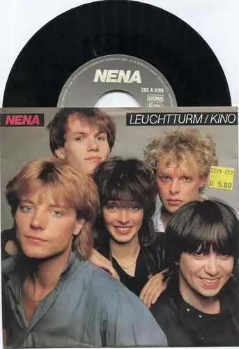 Single Nena: Leuchtturm (CBS A 3186) D 1983