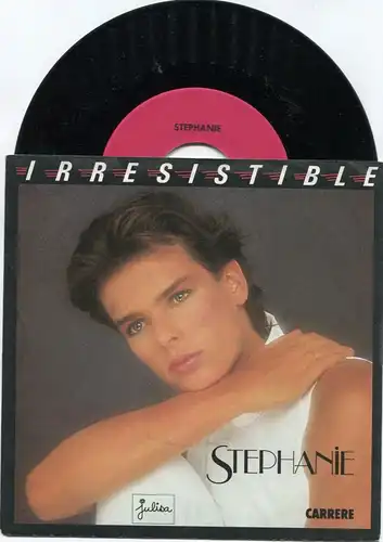 Single Stephanie: Irresistible (Carrere 614 557 AC) D 1986