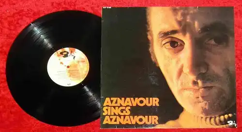LP Charles Aznavour: Aznavour Sings Aznavour (Barclay BLP 16 005) D 1970