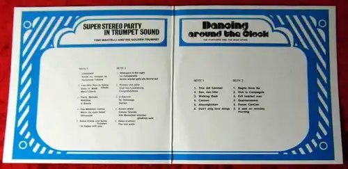 2LP Tino Martelli & His Golden Trumpet: Super Stereo Party im Trumpet Sound