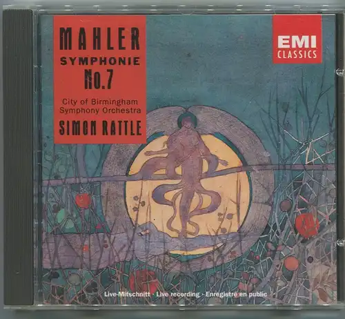 CD Mahler Symphony No. 7 - Simon Rattle (EMI) 1992