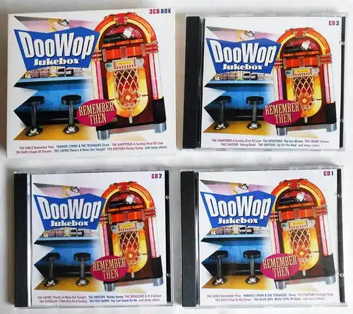 3 CD Box Doo Wop Jukebox - Remember Then - (Golden Stars)
