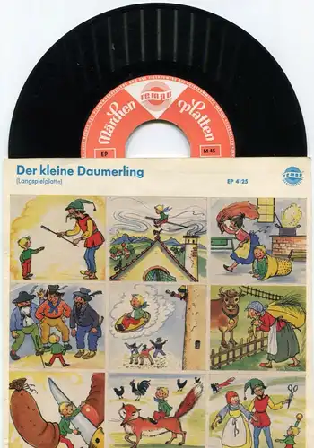 EP Märchentante Margit Seeber: Der kleine Daumerling (Tempo EP 4125) D