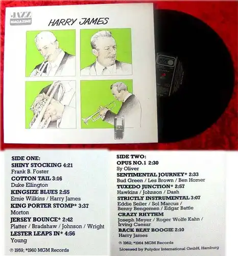 LP Harry James: Jazz Magazine