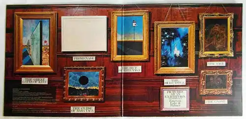 LP Emerson Lake & Palmer: Pictures at an Exhibition (Island 85 804 XT) D 1971