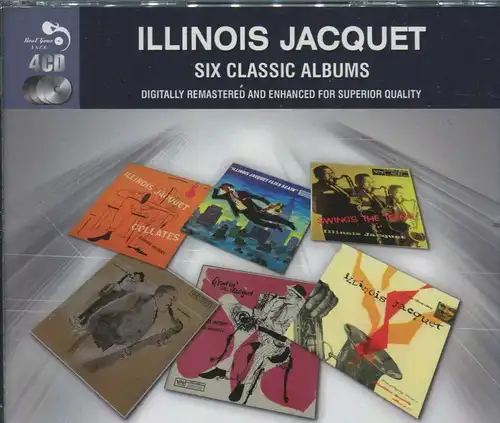 4CD Illionois Jacquet: Six Classic Albums