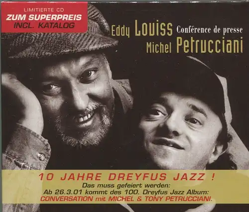 CD Eddy Louiss & Michel Petrucciani: Conference de Presse (Dreyfus) 2001