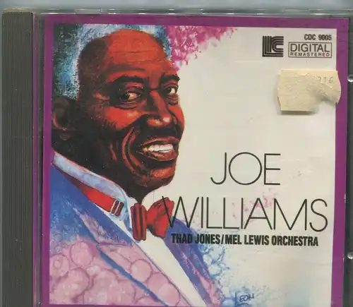 CD Joe Williams w/ That Jones Mel Lewis Orchestra (LRC) 1990