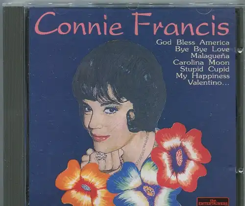 CD Connie Francis - 22 Tracks - (The Entertainers) 1993