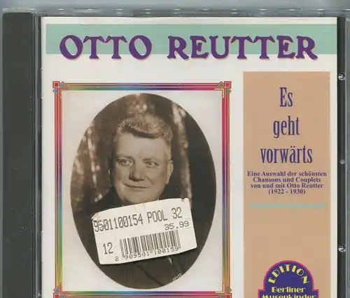 CD Otto Reutter: Es geht vorwärts (Duophon)