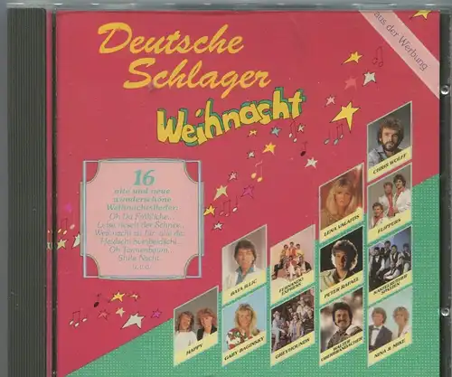 CD Deutsche Schlager Weihnacht (Koch) feat Chris Wolff Nina & Mike Bata Illic...